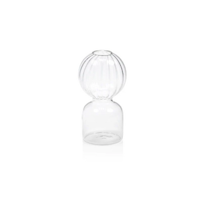 Ritz Single Stem Glass Vase Clear