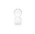 Ritz Single Stem Glass Vase Clear