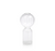 Ritz Single Stem Glass Vase Clear