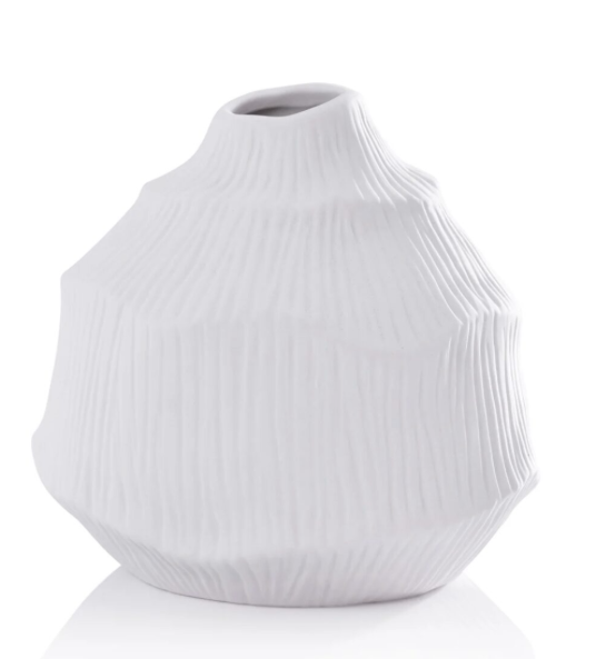 Textured Matte Vase 5.25in