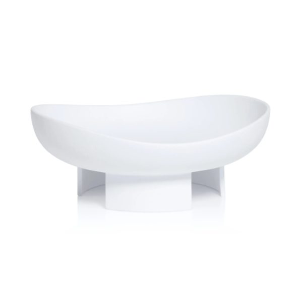 Kutani White Ceramic Bowl
