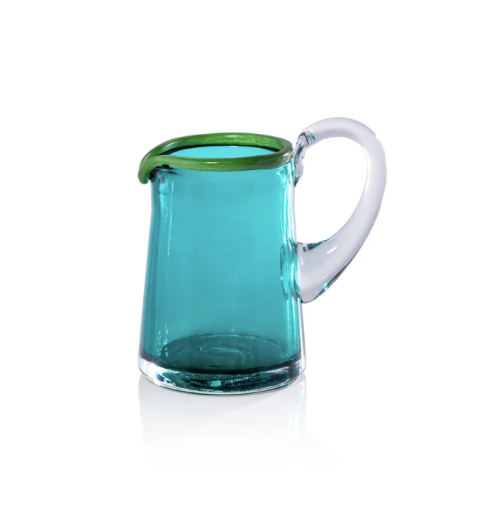 Lagoon Juice Pitcher Azul Green and Clear S