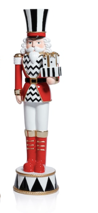 Royal Guard Christmas Soldier Black 14.25in