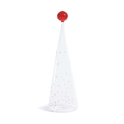 Tree White Dot Design 14in
