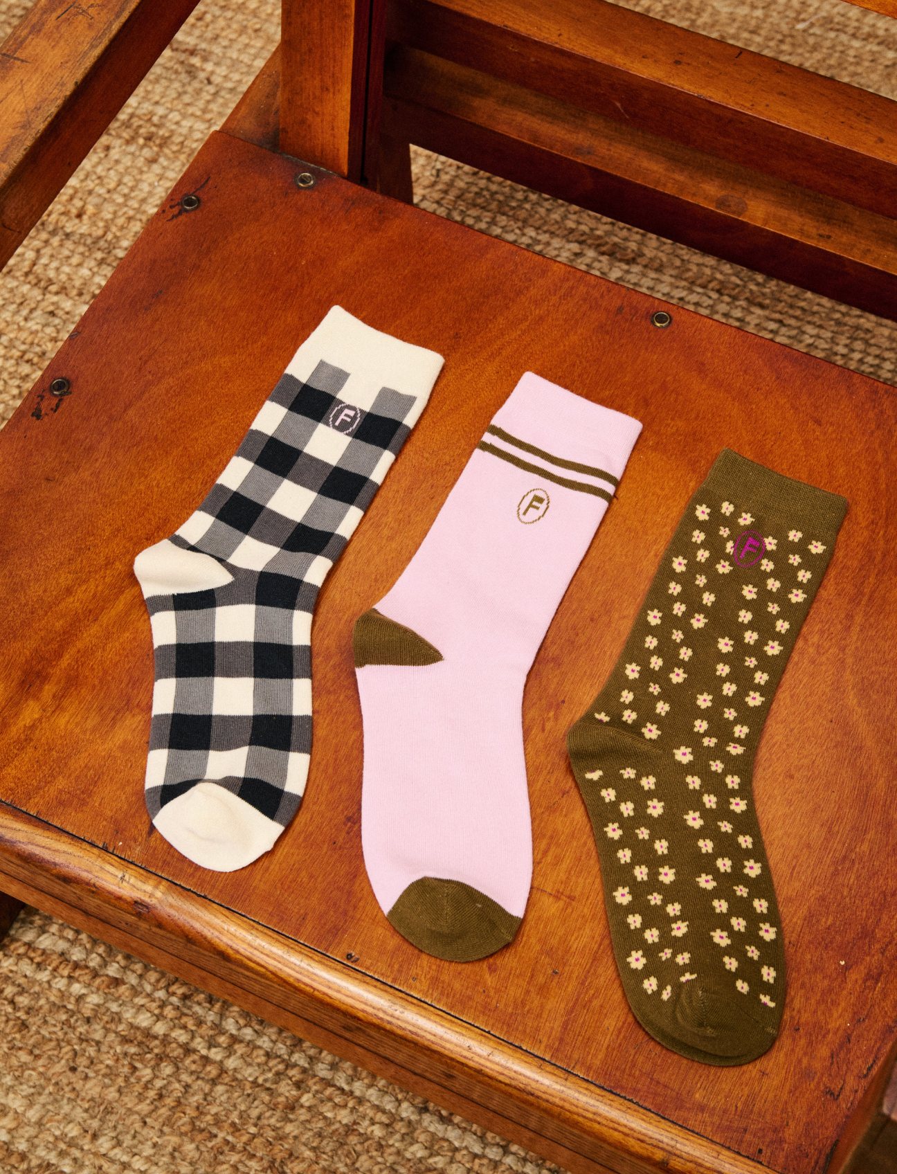 Chaussettes Cornish Noir