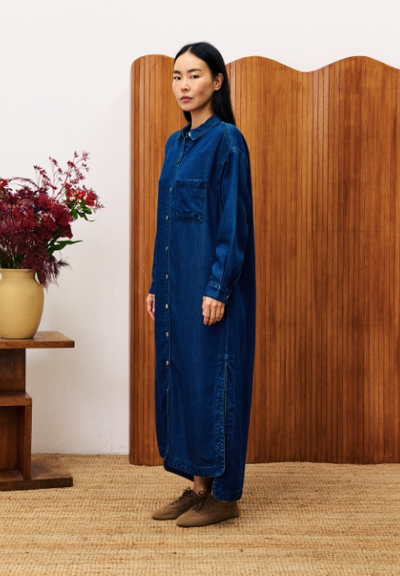 Ragamuffin Dress Blue