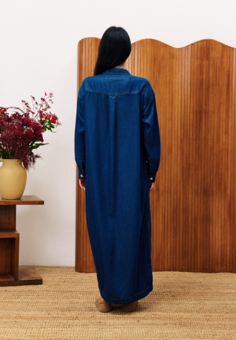 Ragamuffin Dress Blue