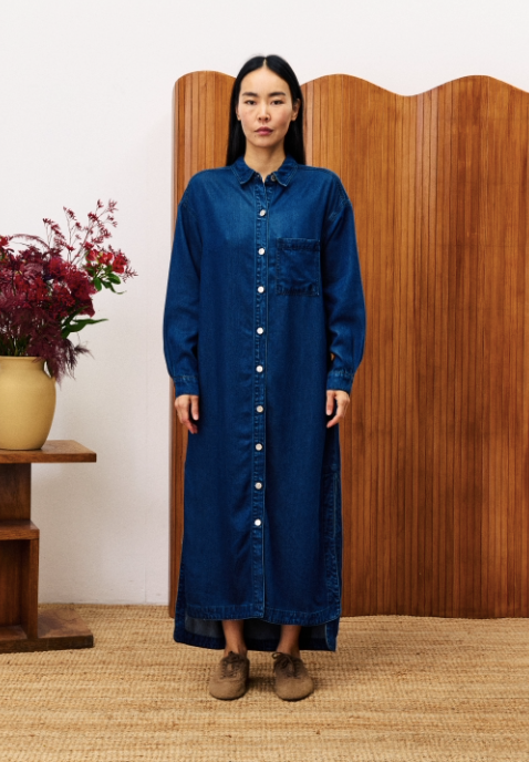 Ragamuffin Dress Blue