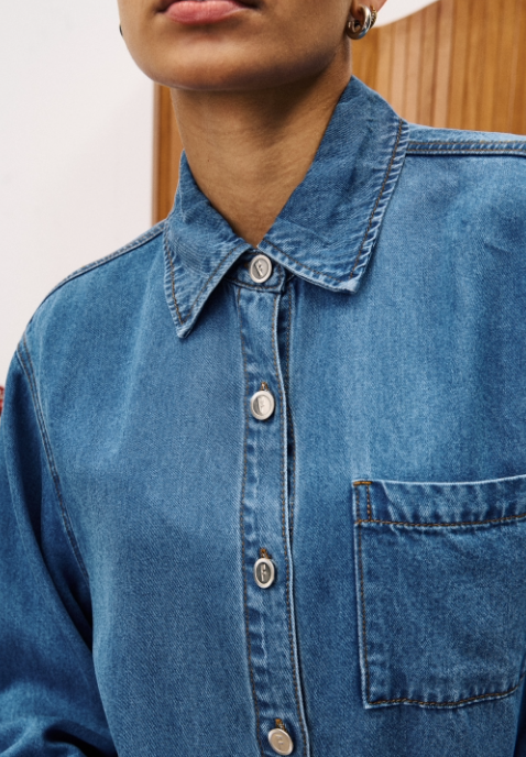 Melisse Shirt Denim Blue