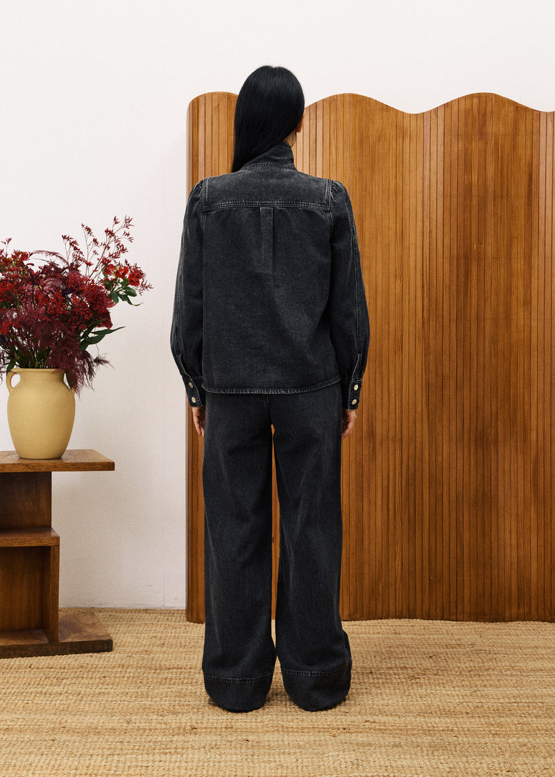 Bourgeons Shirt Black