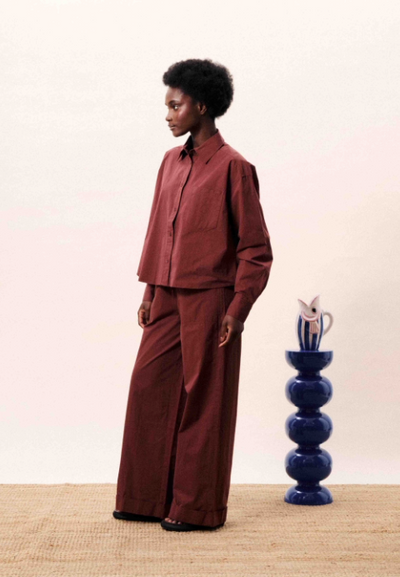 Uluna Pant Bordeaux