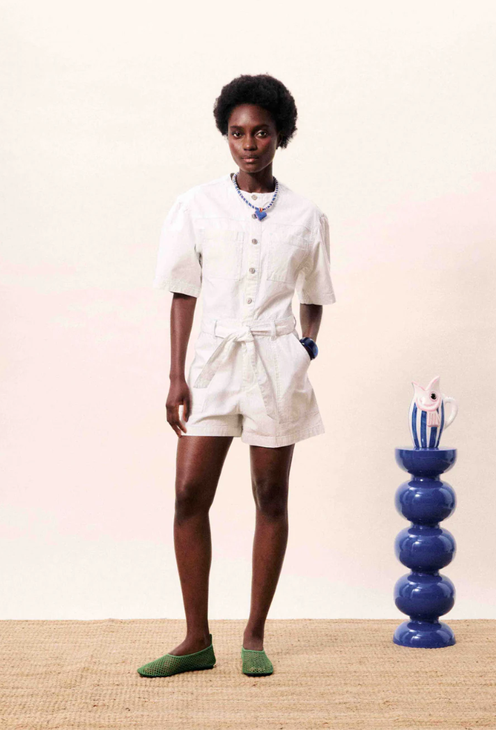 Sirena Romper Cream