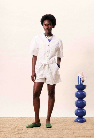 Sirena Romper Cream