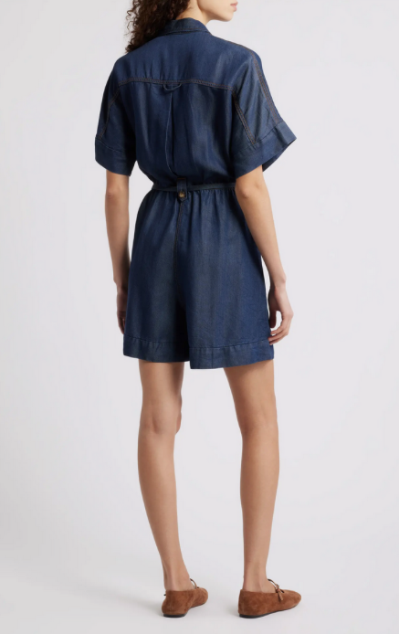 Mariselle Romper Blue
