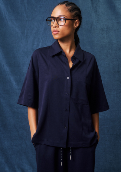 Garros Shirt Blue