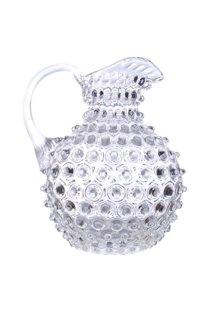 Clear Hobnail Picther 2L