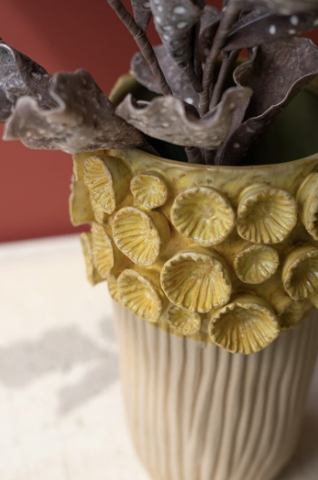 Vase with Yellow Flower