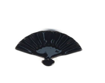 Folding Fan Chopsticks Black