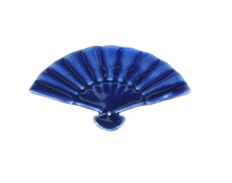 Folding Fan Chopsticks Blue