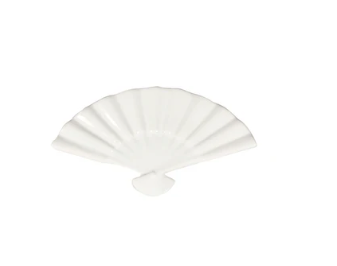 Folding Fan Chopsticks White