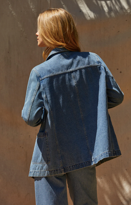 Brandi Denim Blazer Jacket