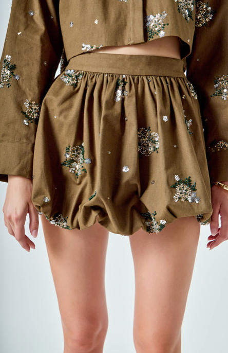 Auxiliadora Skirt Brown