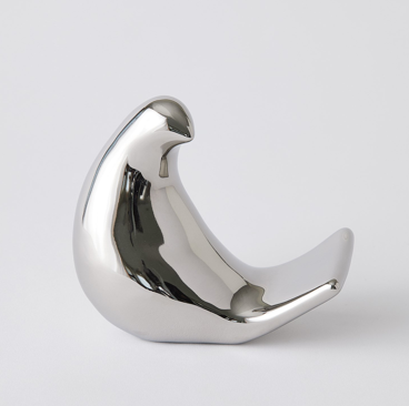 Les Animaux Moineau Bright Silver