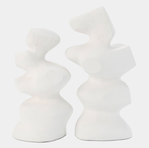 Mouren Sculptures White