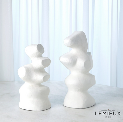 Mouren Sculptures White