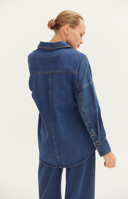 Kate Jacket Denim Blue