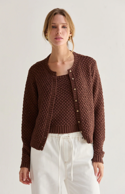 Brielle Cardigan Brown
