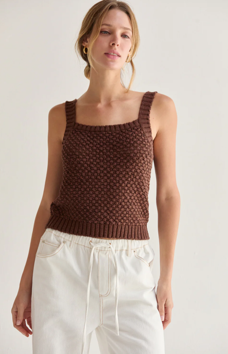 Brielle Top Brown