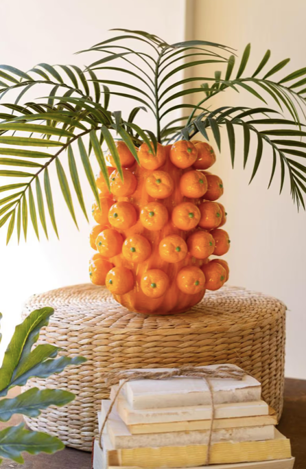 Ceramic Oranges Vase