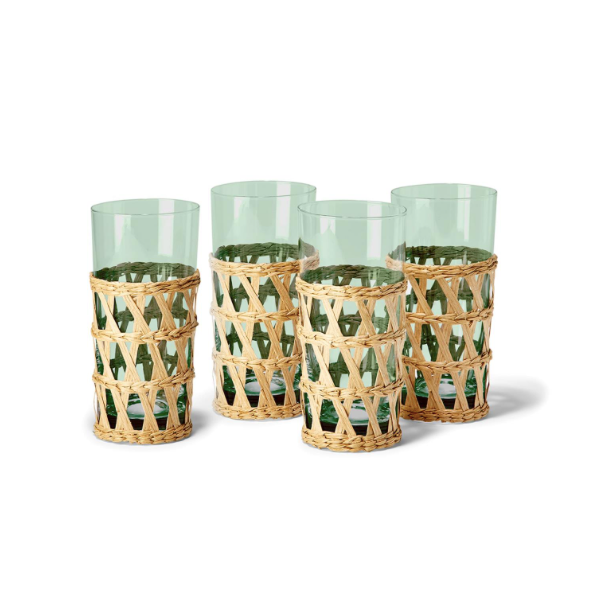 Countryside Chic Lattice Glass