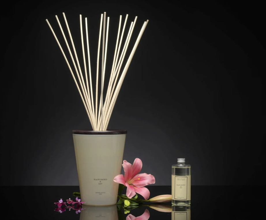 Black Orchid & Lily Ivory Premium Reed Diffuser