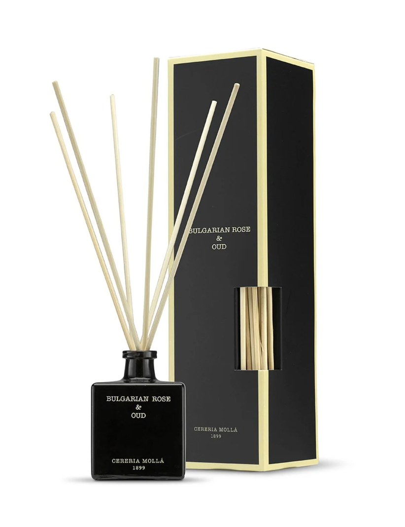 Bulgarian Rose & Oud Black Premium Reed Diffuser