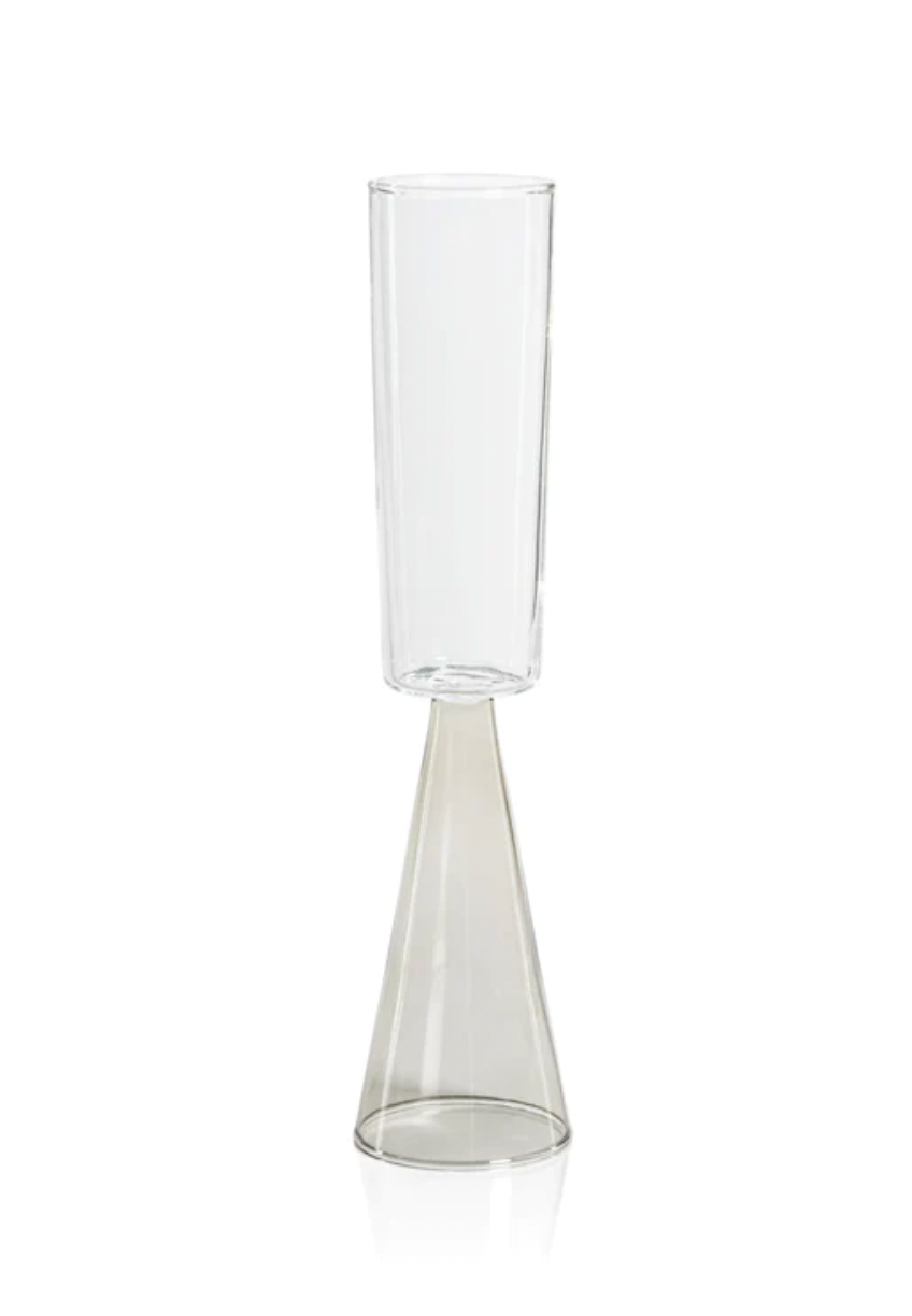 Veneto Champagne Flute Smoke