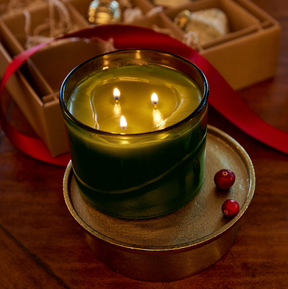 Poured Candle 3 wick