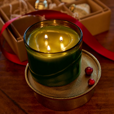 Poured Candle 3 wick
