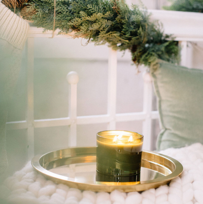 Poured Candle 3 wick