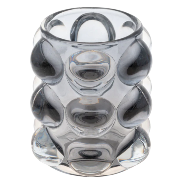 Lucia Hobnail Votive Gray