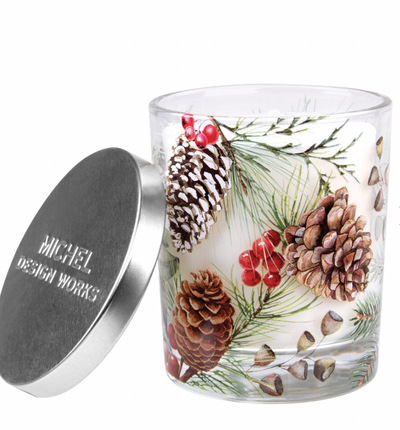 White Spruce Candle Jar with