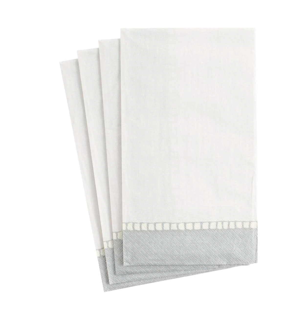 Linen Border Guest Towel