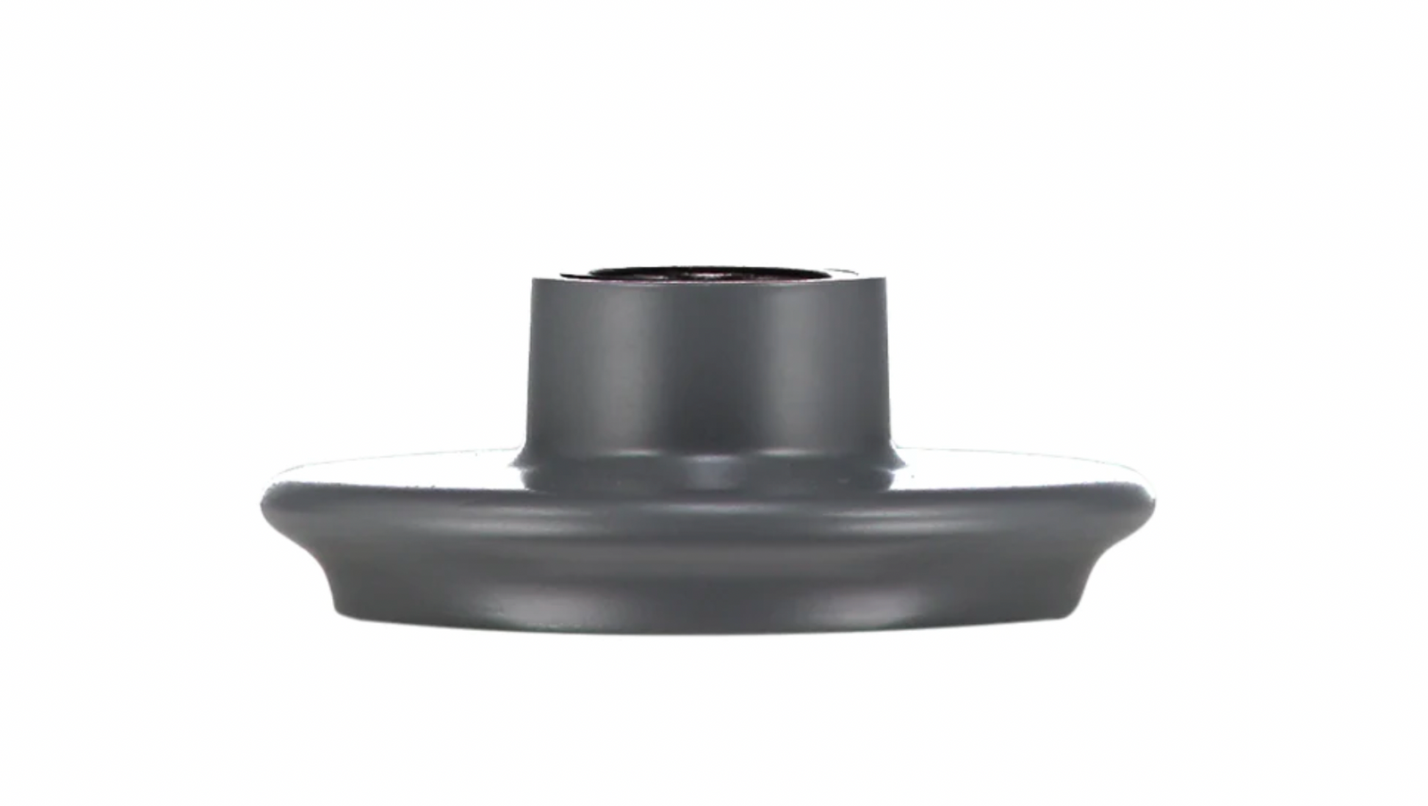 Small Gunmetal Grey Candleholder