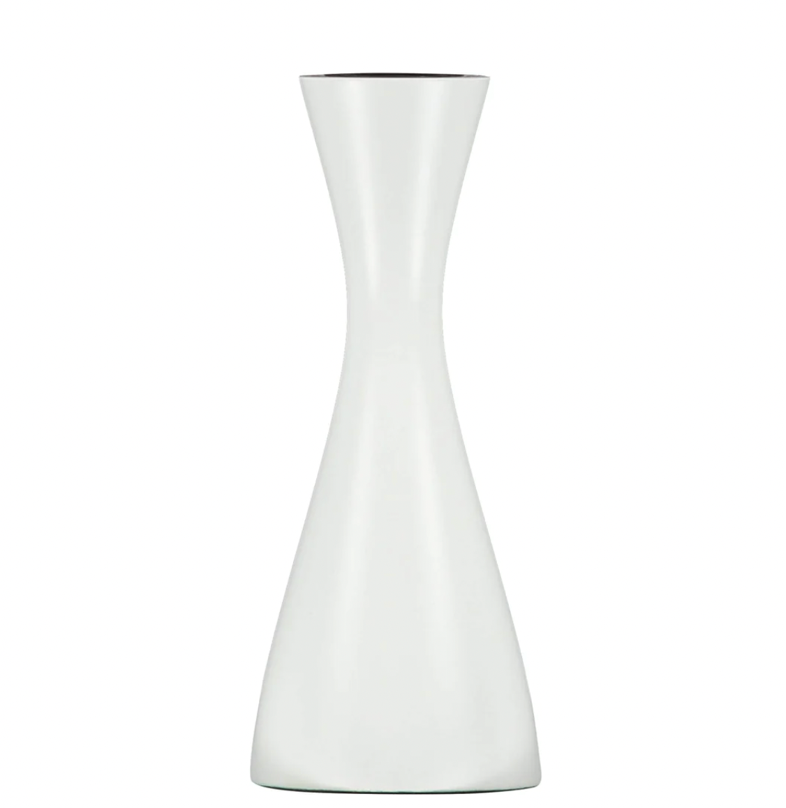Medium Pearl White Candleholder