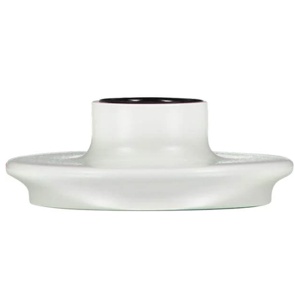 Small Pearl White Candleholder