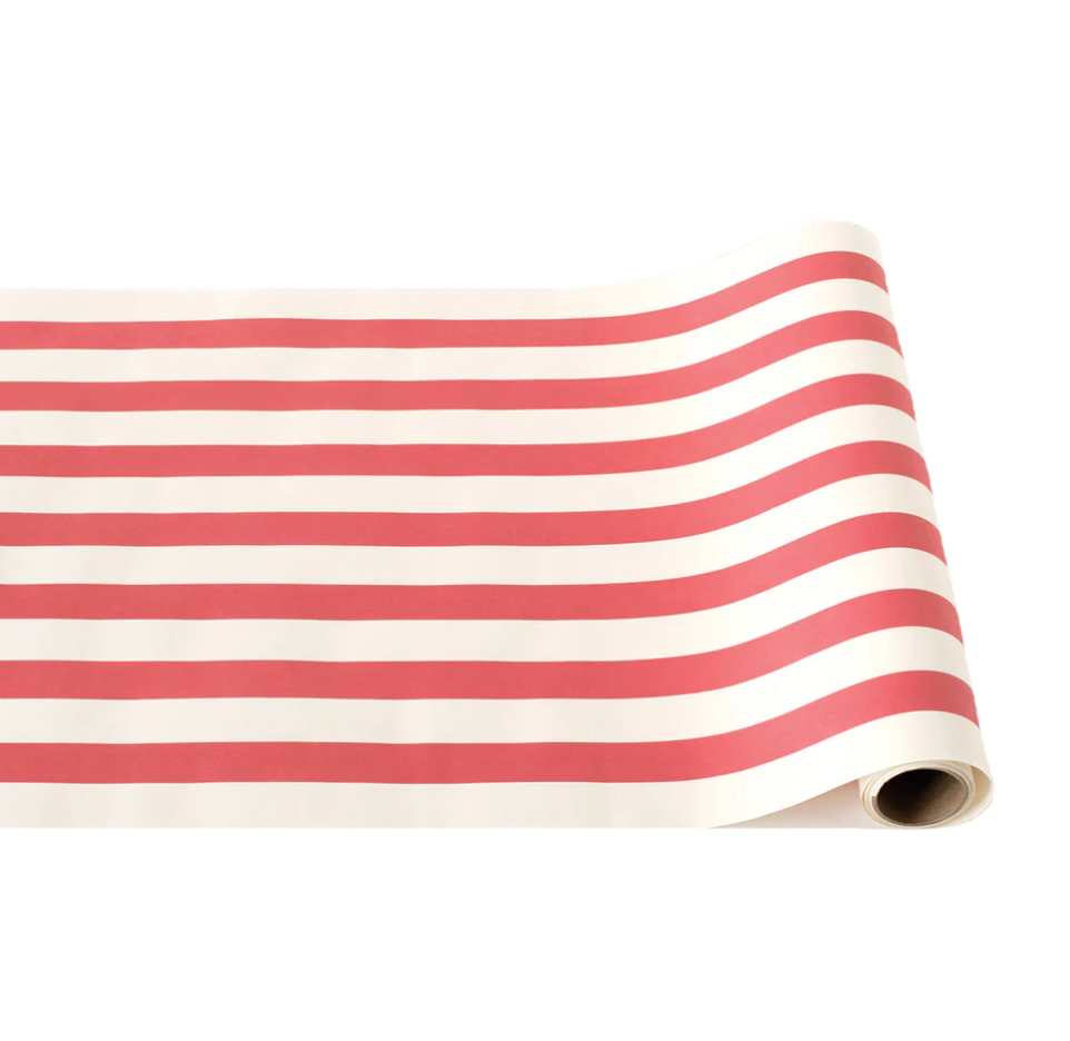 Red Classic Stripe Runner