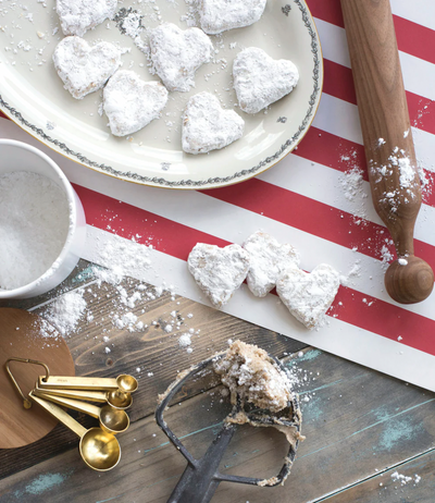 Red Classic Stripe Runner