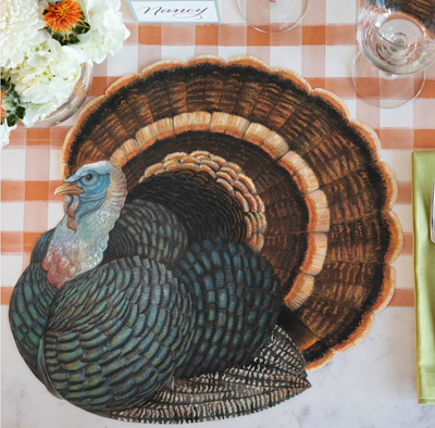 Die-Cut Heritage Turkey Placemat
