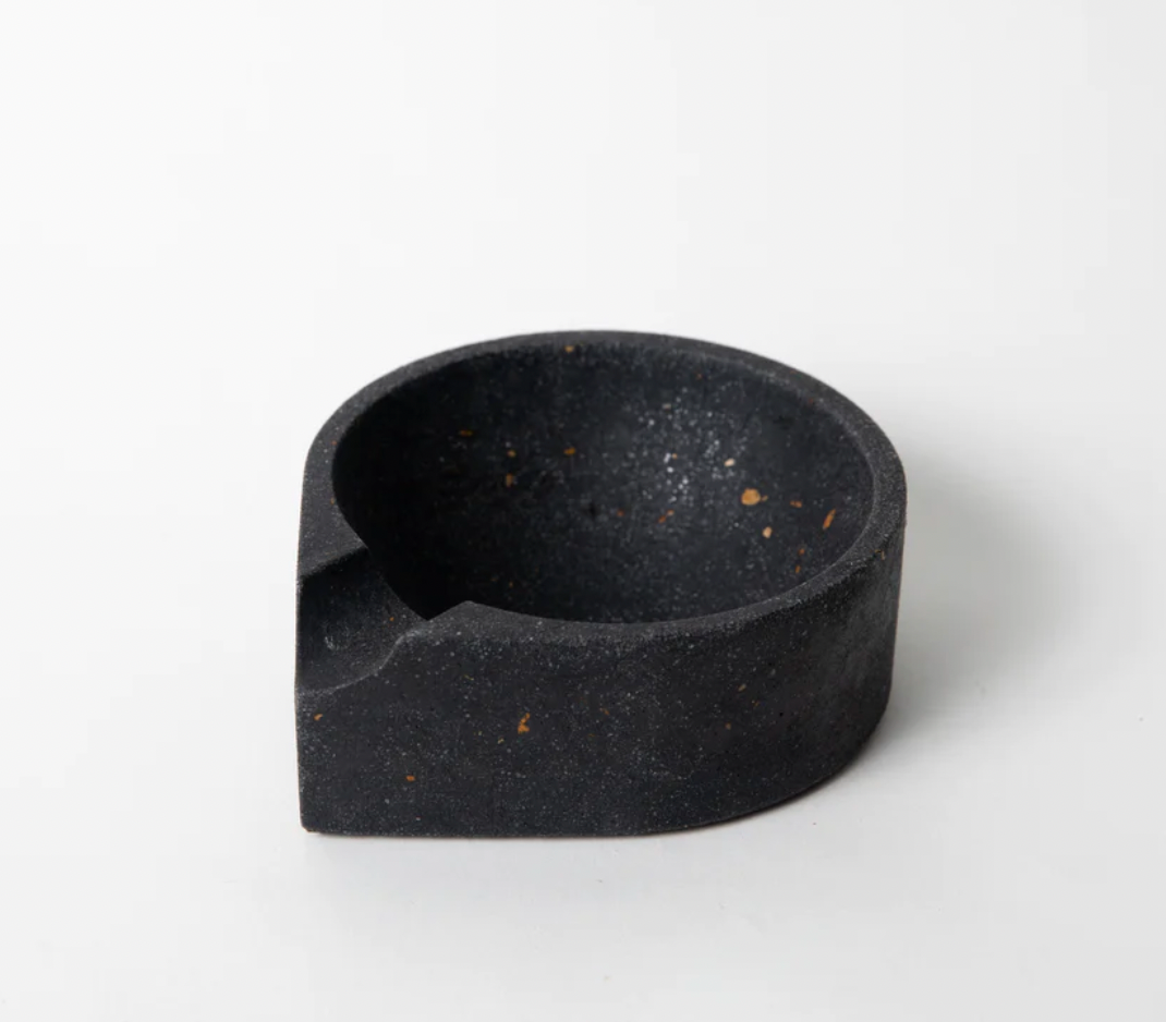 Cigar Ashtrays Black Terrazzo